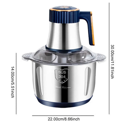 Multifunctional stainless steel electric meat grinder | Karnz