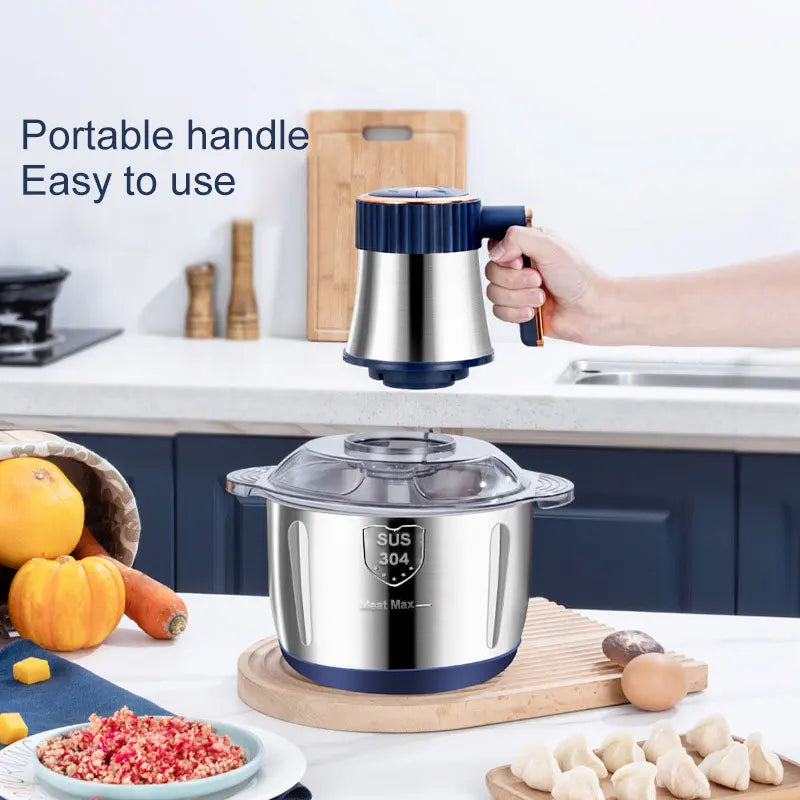 Multifunctional stainless steel electric meat grinder | Karnz