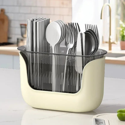 Multifunctional Cutlery Holder and Drain Storage Basket Utensils Rack | Bowlift