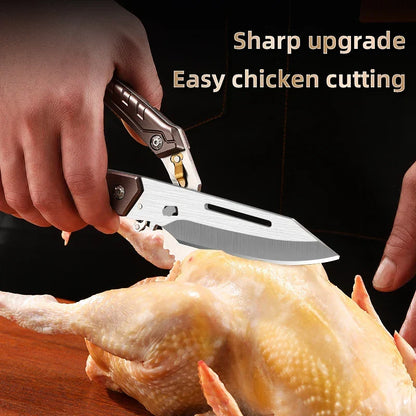 Multifunctional Heavy-Duty Kitchen Food Chicken Bone Cutting Scissors | Bowlift