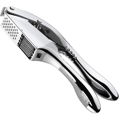 Multipurpose Handheld Stainless Steel Garlic Press Slicer Crusher | Bowlift