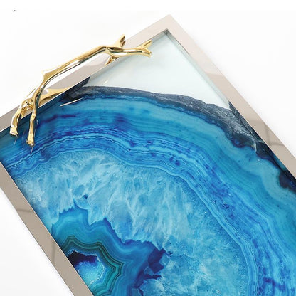 Blue Agate Tray Bowlift