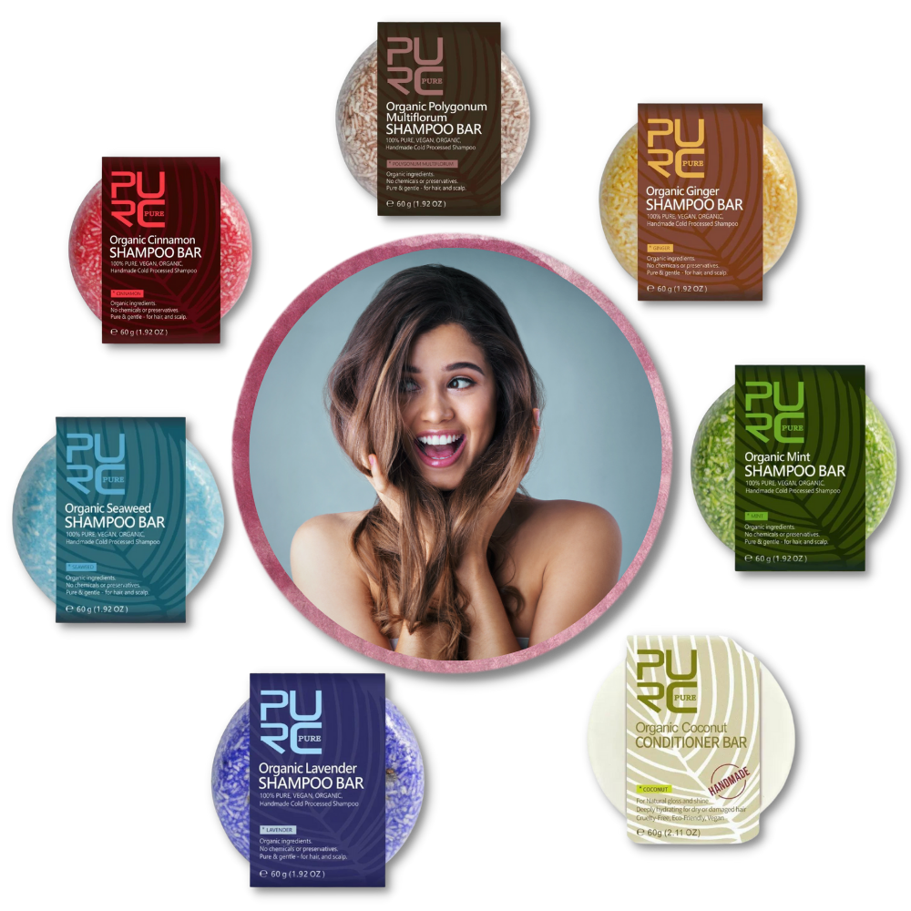 Natural Shampoo and Conditioner Bars