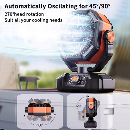Portable Camping Cooling Fan | Skanto