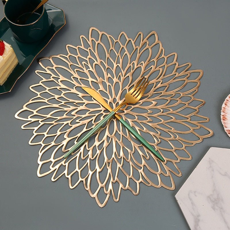 Brehn | NebulaGlow™ Placemats for Dinner | Elegant Table Mats in Galaxy Design | Heat-Resistant & Non-Slip Table Decoration