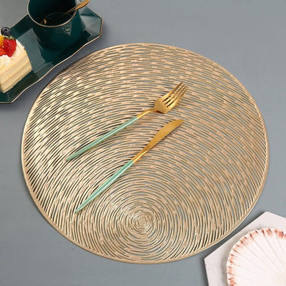 Brehn | NebulaGlow™ Placemats for Dinner | Elegant Table Mats in Galaxy Design | Heat-Resistant & Non-Slip Table Decoration
