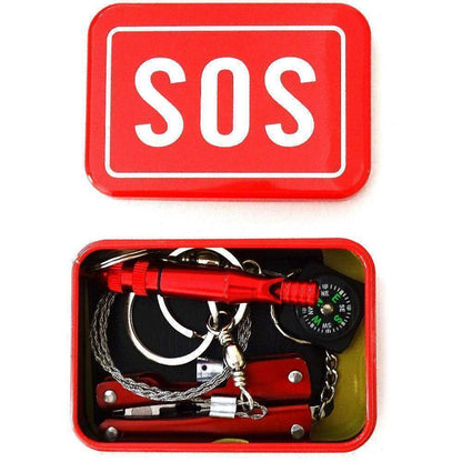 BowLift | Portable SOS survival kit with 8 tools