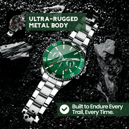 BowLift | Nexos Pro – Tactical Smartwatch with GPS & 21-Day Battery