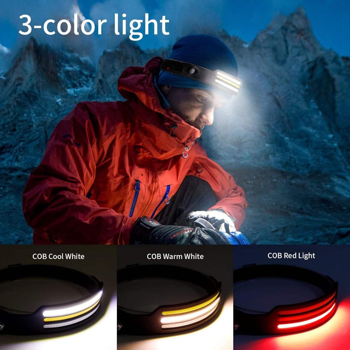 BowLift | NightRunner Pro – 1500 Lumens for Running and Hiking