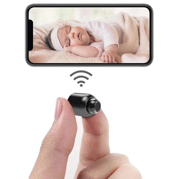 Small, wireless night vision camera for home security