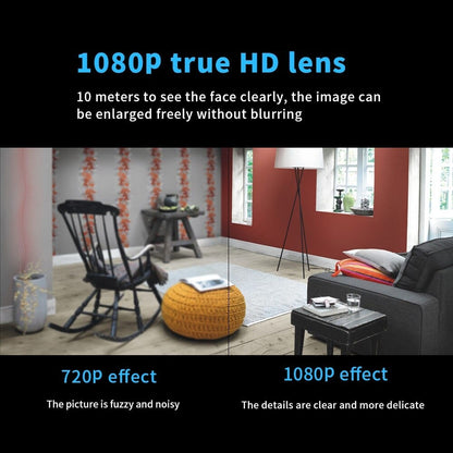Small, wireless night vision camera for home security