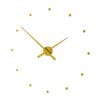 Minimalist Black Modern Wall Clock 40 cm