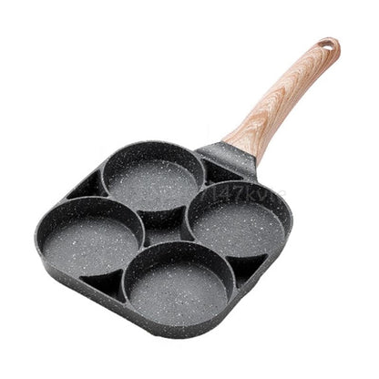 Non-stick 4-egg pan
