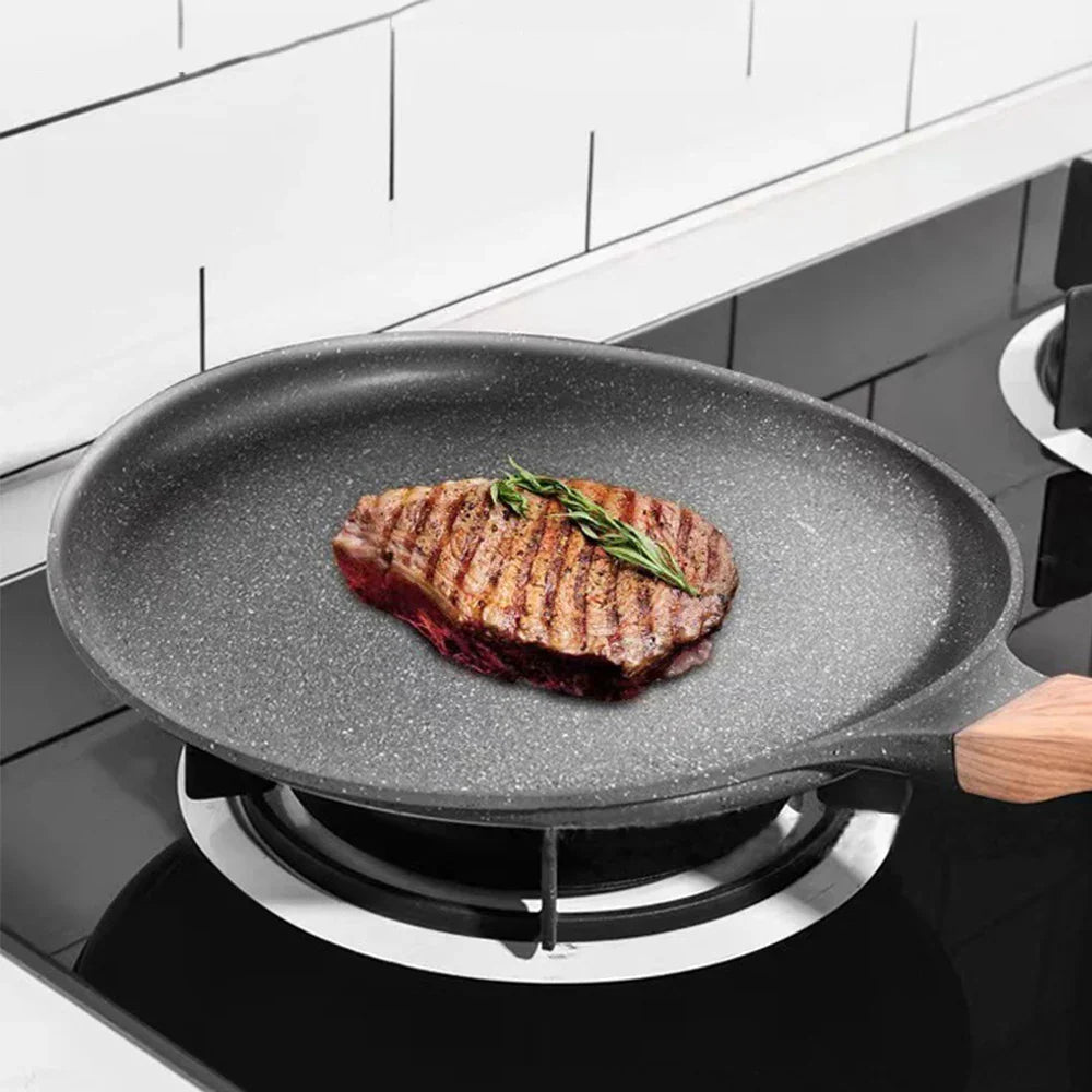 Non Stick Omelette Egg Pan Induction Gas Stove | Skanto