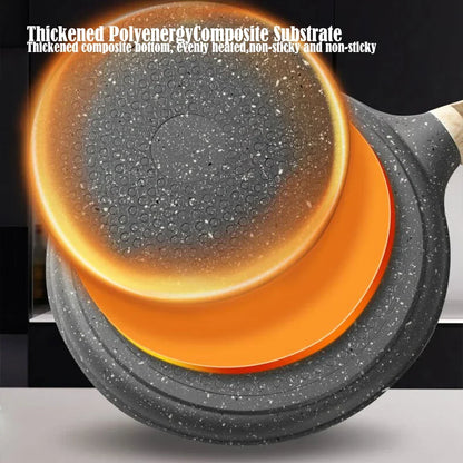 Non Stick Omelette Egg Pan Induction Gas Stove | Skanto