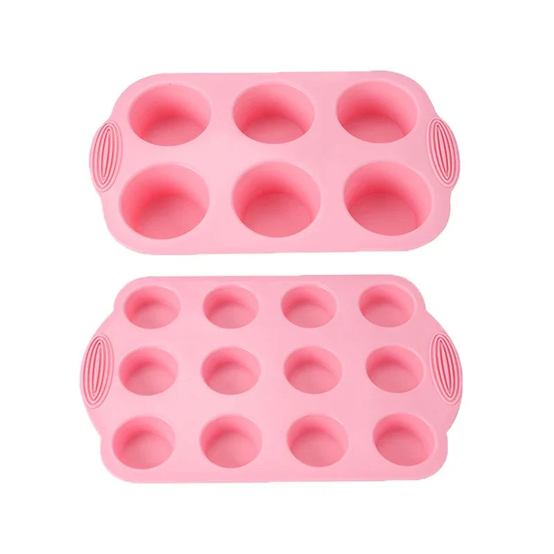 Non-stick Silicone Baking Tools Cake Muffin Bread Baking Molds Accessories | Skanto
