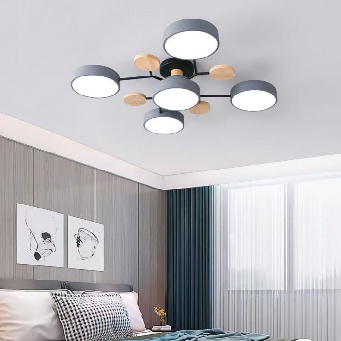Skanto | Scandinavian LED Ceiling Lamp – Modern Branch Design with Warm White Lighting & Energy-Saving Technology