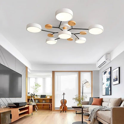 Skanto | Scandinavian LED Ceiling Lamp – Modern Branch Design with Warm White Lighting & Energy-Saving Technology
