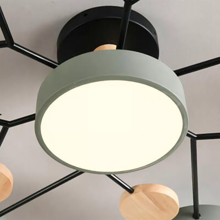 Skanto | Scandinavian LED Ceiling Lamp – Modern Branch Design with Warm White Lighting & Energy-Saving Technology
