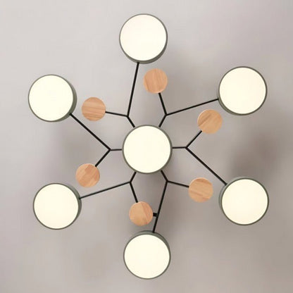 Skanto | Scandinavian LED Ceiling Lamp – Modern Branch Design with Warm White Lighting & Energy-Saving Technology