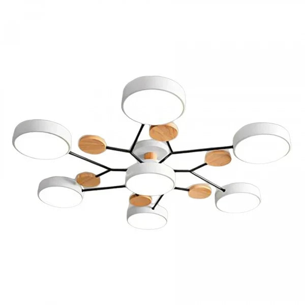 Scandinavian Branched LED Chandelier for Modern Home Lighting