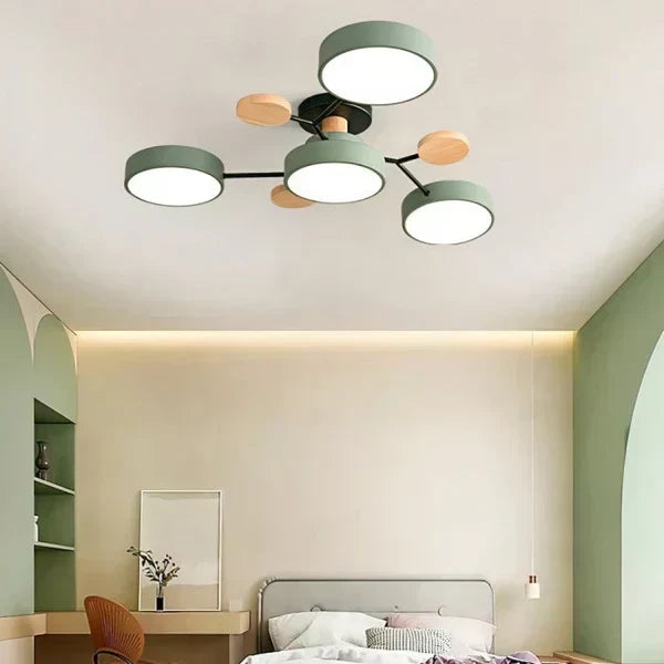 Scandinavian Branched LED Chandelier for Modern Home Lighting