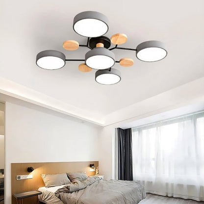 Skanto | Scandinavian LED Ceiling Lamp – Modern Branch Design with Warm White Lighting & Energy-Saving Technology
