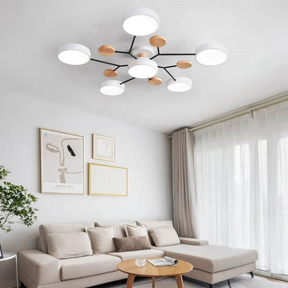 Skanto | Scandinavian LED Ceiling Lamp – Modern Branch Design with Warm White Lighting & Energy-Saving Technology