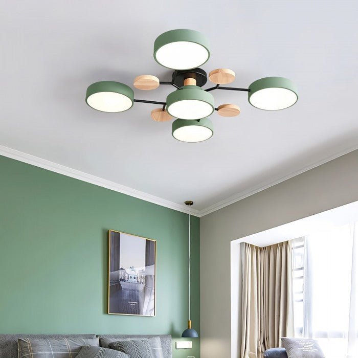 Skanto | Scandinavian LED Ceiling Lamp – Modern Branch Design with Warm White Lighting & Energy-Saving Technology