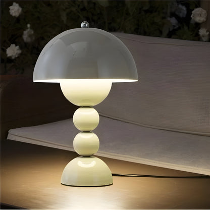 Skanto | Norlumi Scandinavian LED Table Lamp | Dimmable | White ABS Housing | 0–5W | 36V DC | Flower-Inspired Design