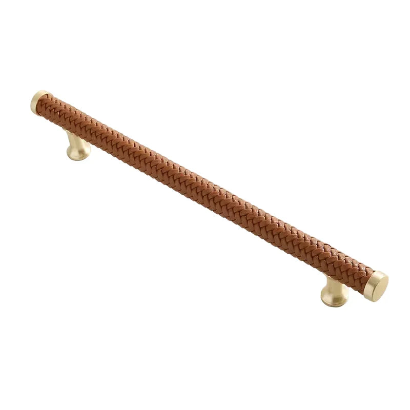 Nordic Leather Cabinet and Drawer Handles for Wardrobe and Furniture | Brehn