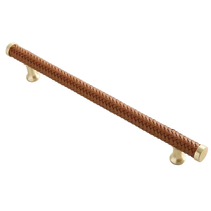 Nordic Leather Cabinet and Drawer Handles for Wardrobe and Furniture | Brehn