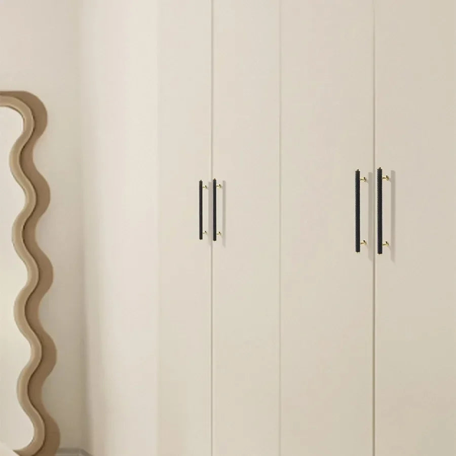 Nordic Leather Cabinet and Drawer Handles for Wardrobe and Furniture | Brehn
