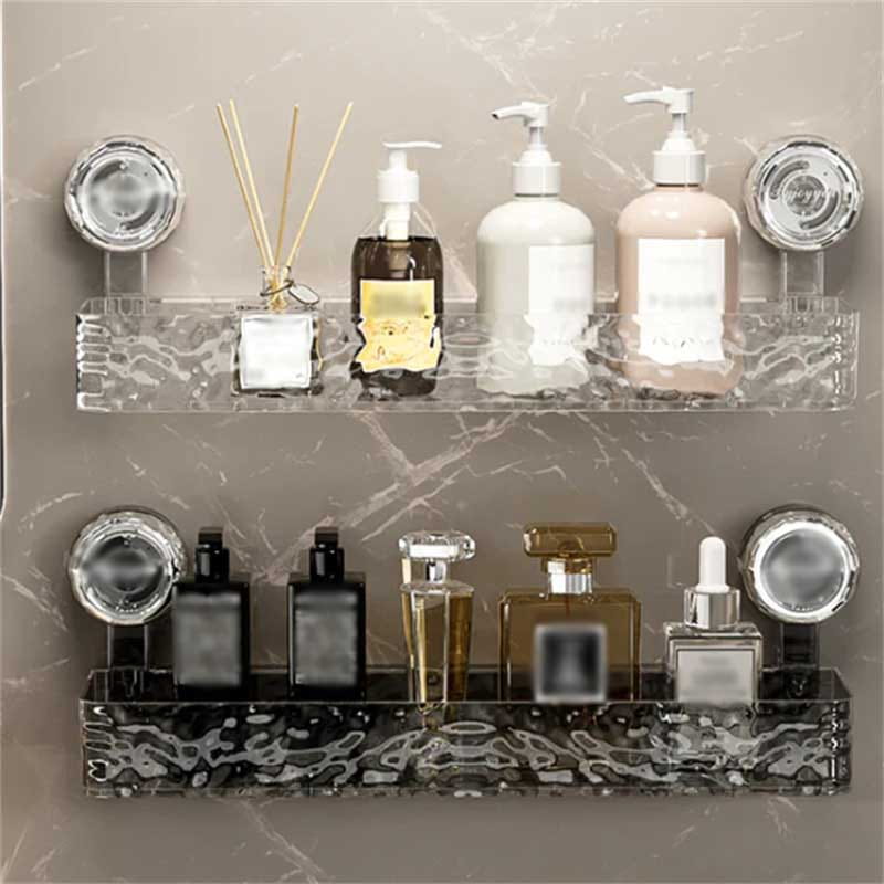 BowLift | NordicGrip Wall Shelf – No-Drill, Suction Cup Mounted Organizer for Bathroom, Kitchen, and Office
