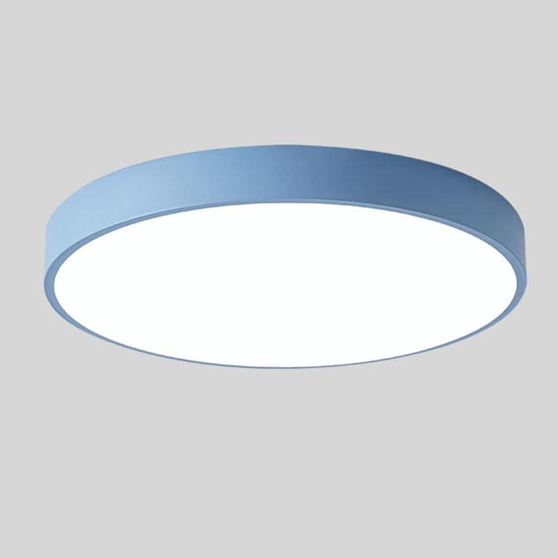 Skanto | Nordic Wood LED Ceiling Lamp – Macaron Design, 23–30cm