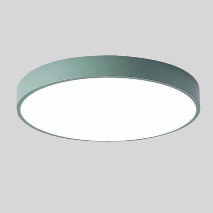 Skanto | Nordic Wood LED Ceiling Lamp – Macaron Design, 23–30cm