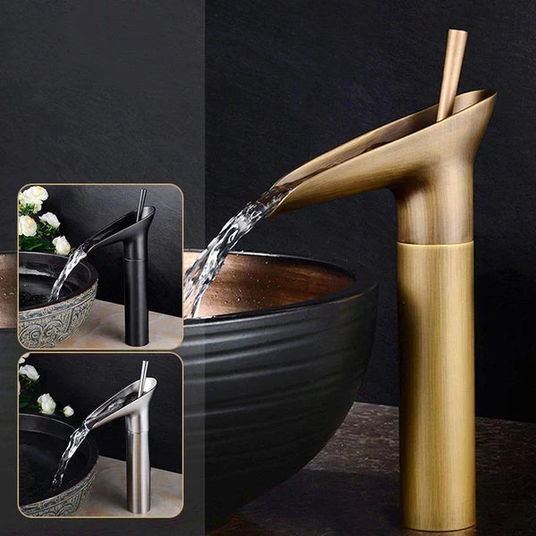 BowLift | Antique Waterfall Bathroom Water Wallpaper