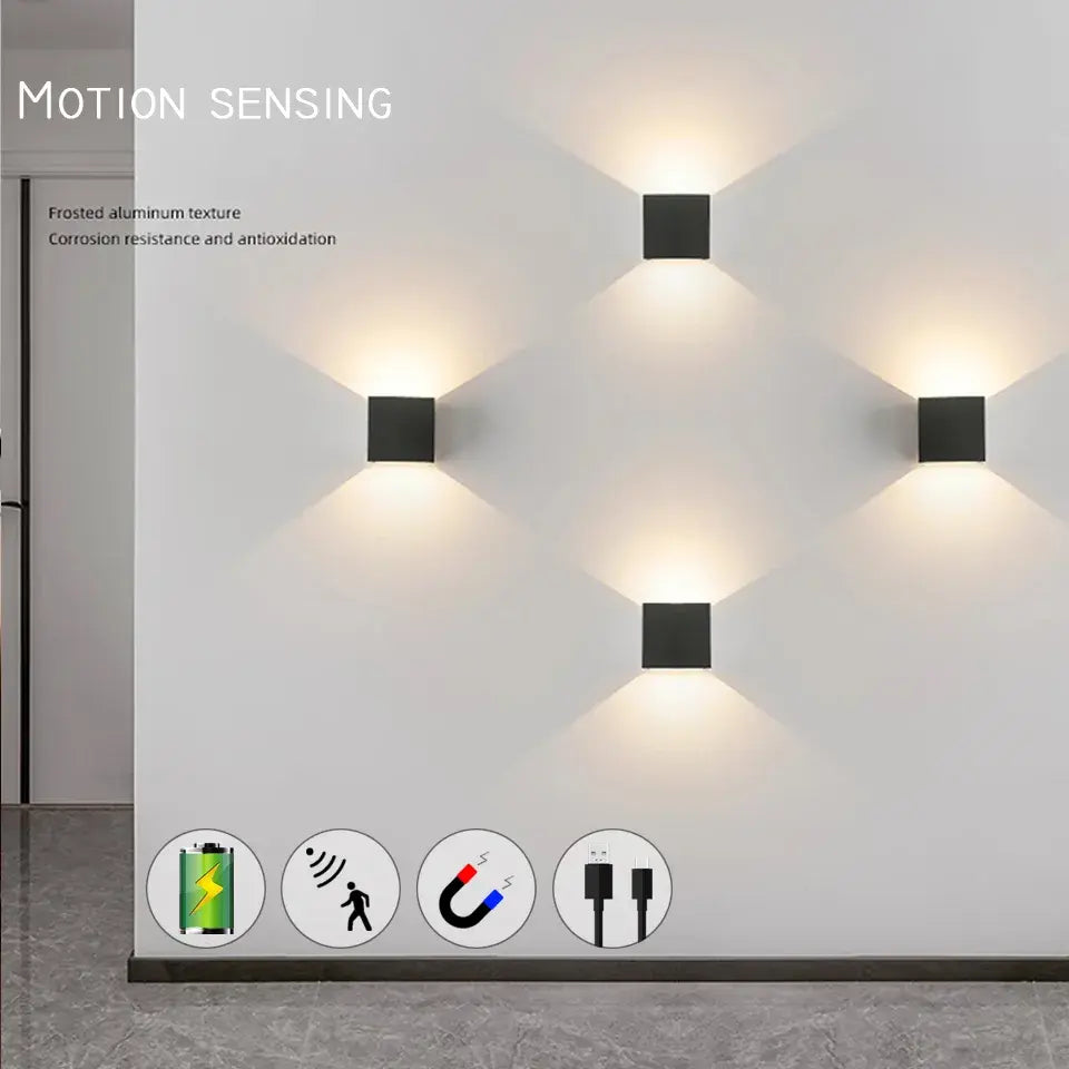 BowLift | Rechargeable wall lamp with sensor