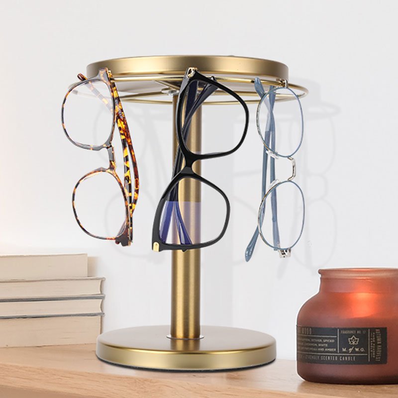 BowLift | OPTITURN – 360° Rotating Glasses Stand with Compact Design & Versatile Functionality