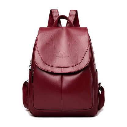 Women's Leather Backpack – Elegant and practical | Perfect for everyday life and the office