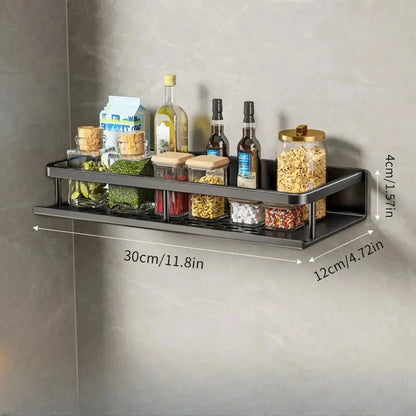 Skanto | ORGANIX RACK – Wall-Mounted Kitchen Shelf with Utensil Bar