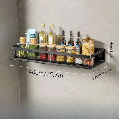 Skanto | ORGANIX RACK – Wall-Mounted Kitchen Shelf with Utensil Bar