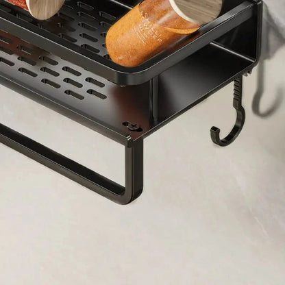Skanto | ORGANIX RACK – Wall-Mounted Kitchen Shelf with Utensil Bar