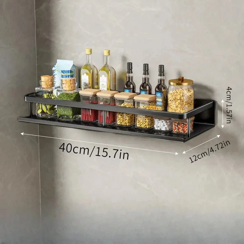 Skanto | ORGANIX RACK – Wall-Mounted Kitchen Shelf with Utensil Bar