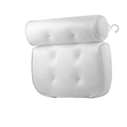 Orthopedic Bathtub Pillow - Breathable Bathtub Headrest Pillow made of 3D Mesh Fabric with Suction Cups Bowlift