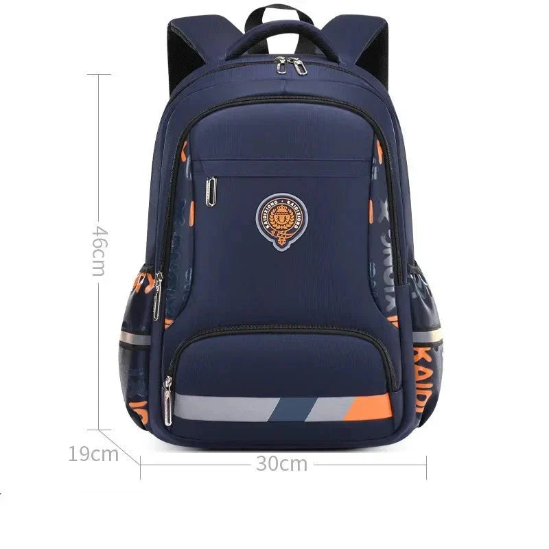 Sandsberg | School Backpack for Boys | Orthopedic & Waterproof | Multiple Colors