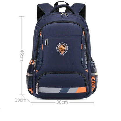 Sandsberg | School Backpack for Boys | Orthopedic & Waterproof | Multiple Colors