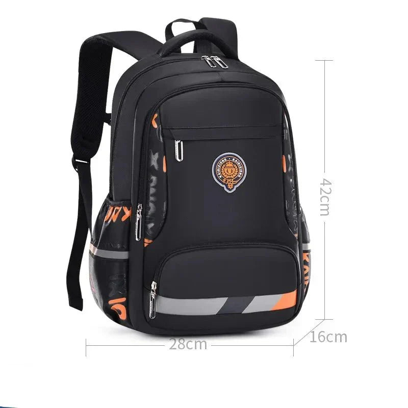 Sandsberg | School Backpack for Boys | Orthopedic & Waterproof | Multiple Colors
