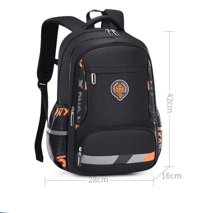 Sandsberg | School Backpack for Boys | Orthopedic & Waterproof | Multiple Colors