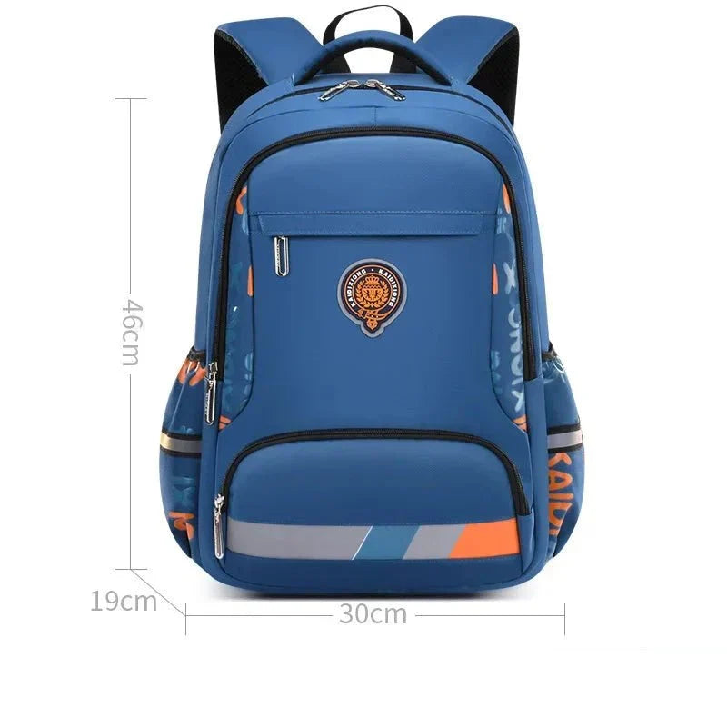 Sandsberg | School Backpack for Boys | Orthopedic & Waterproof | Multiple Colors